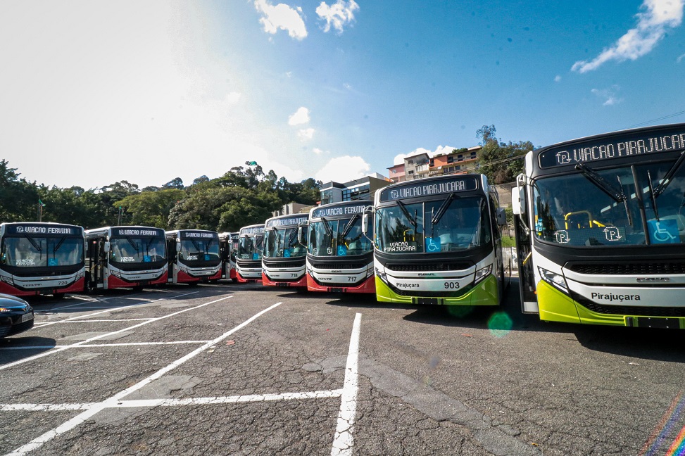 Taboão da Serra recebe 20 novos ônibus para linhas Circulares